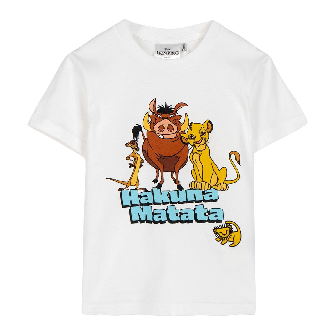 T-shirt Re Leone 100% Cotone