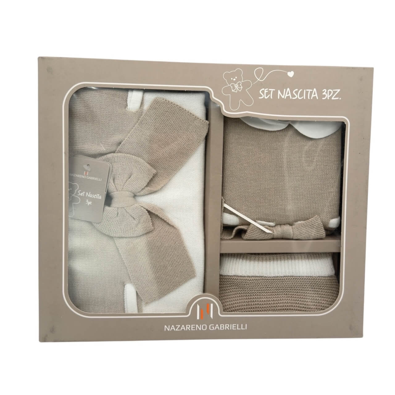 Set 3 Pezzi in Filo/Cotone Nazareno Gabrielli