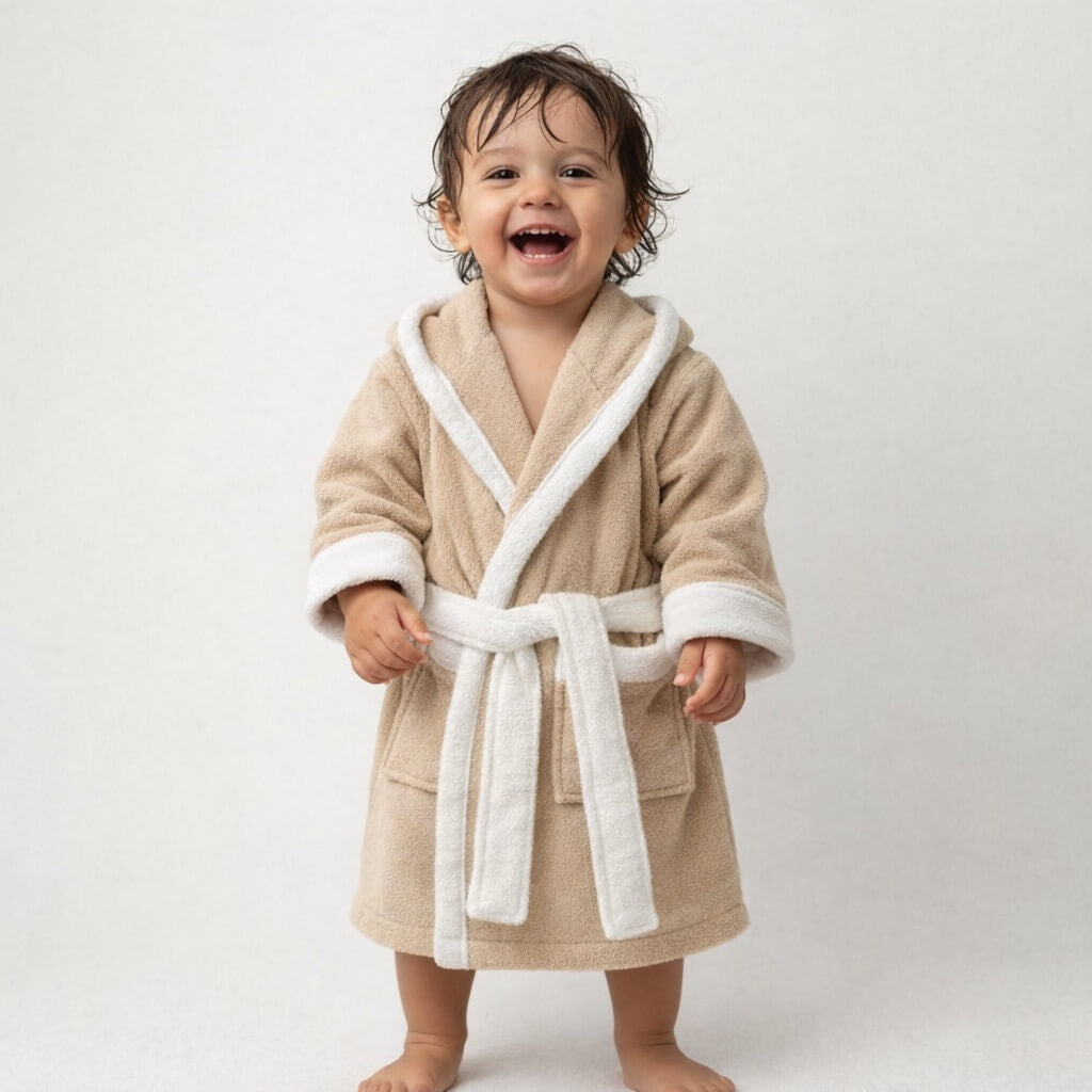 Accappatoio Spugna Neonato Sommaruga