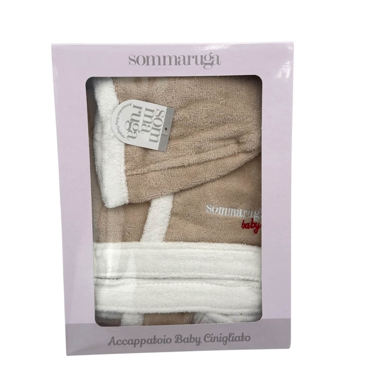 Accappatoio Spugna Neonato Sommaruga