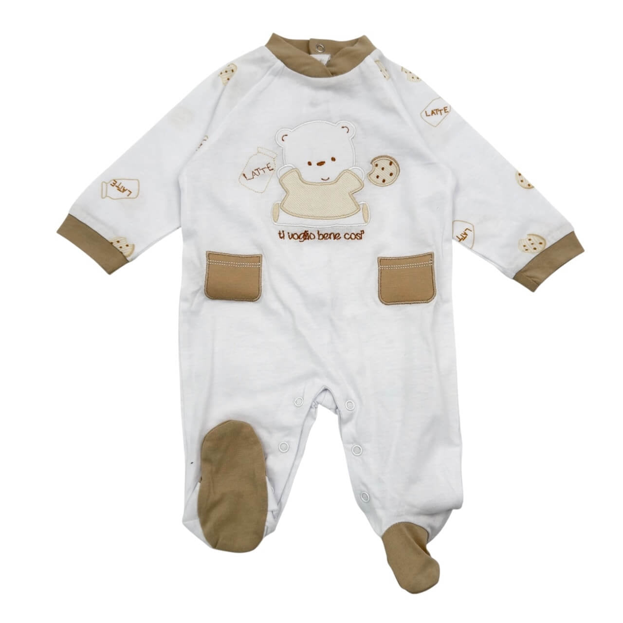 Tutina Neonato Pastello Cotone