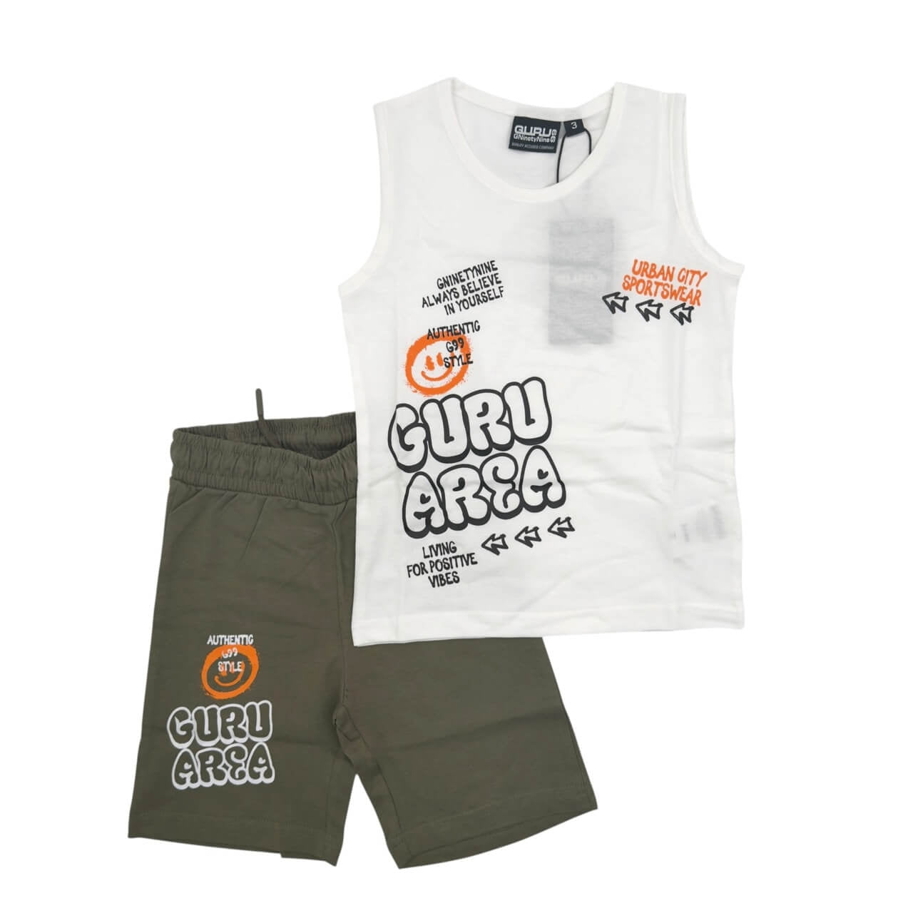 Completo Canotta Bimbo Guru