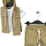 Completo 3 Pezzi Cotone neonato