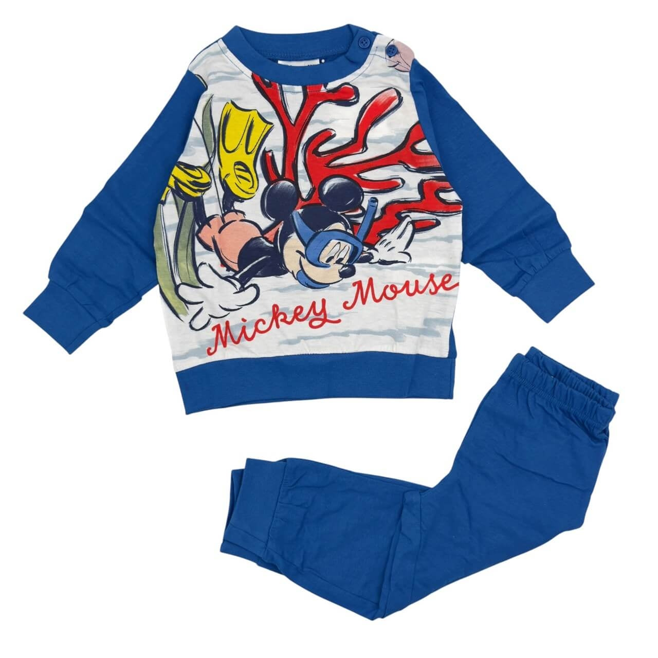 Pigiama in Cotone Mickey Mouse