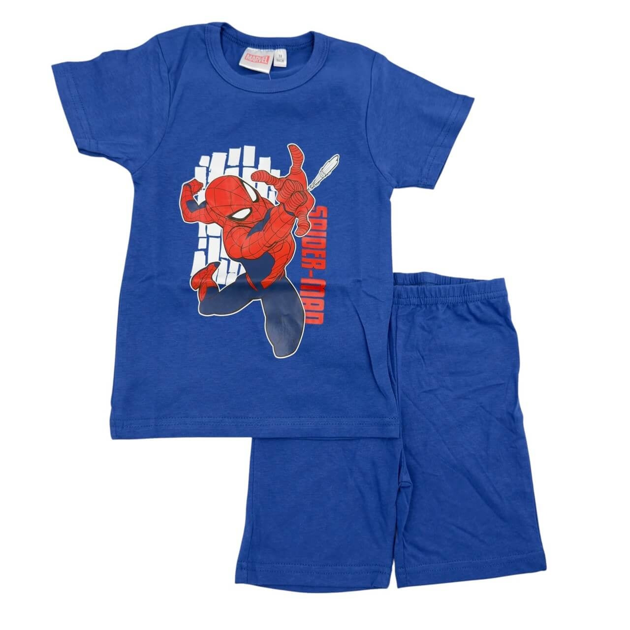 Completo Corto in Cotone Spider-Man