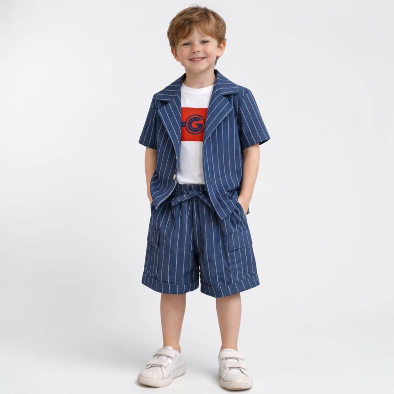 Completo 3 Pezzi Cotone Bimbo