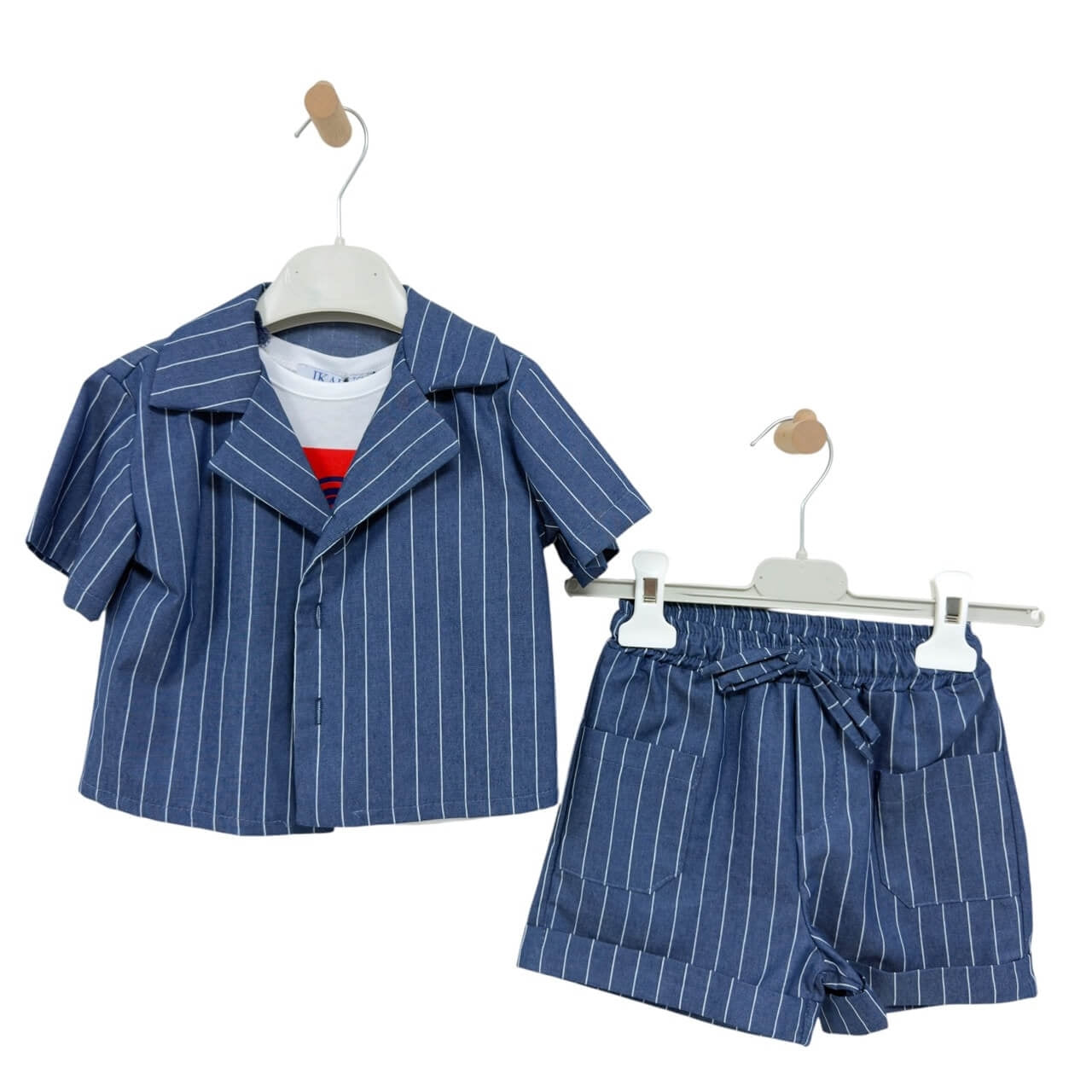 Completo 3 Pezzi Cotone Bimbo