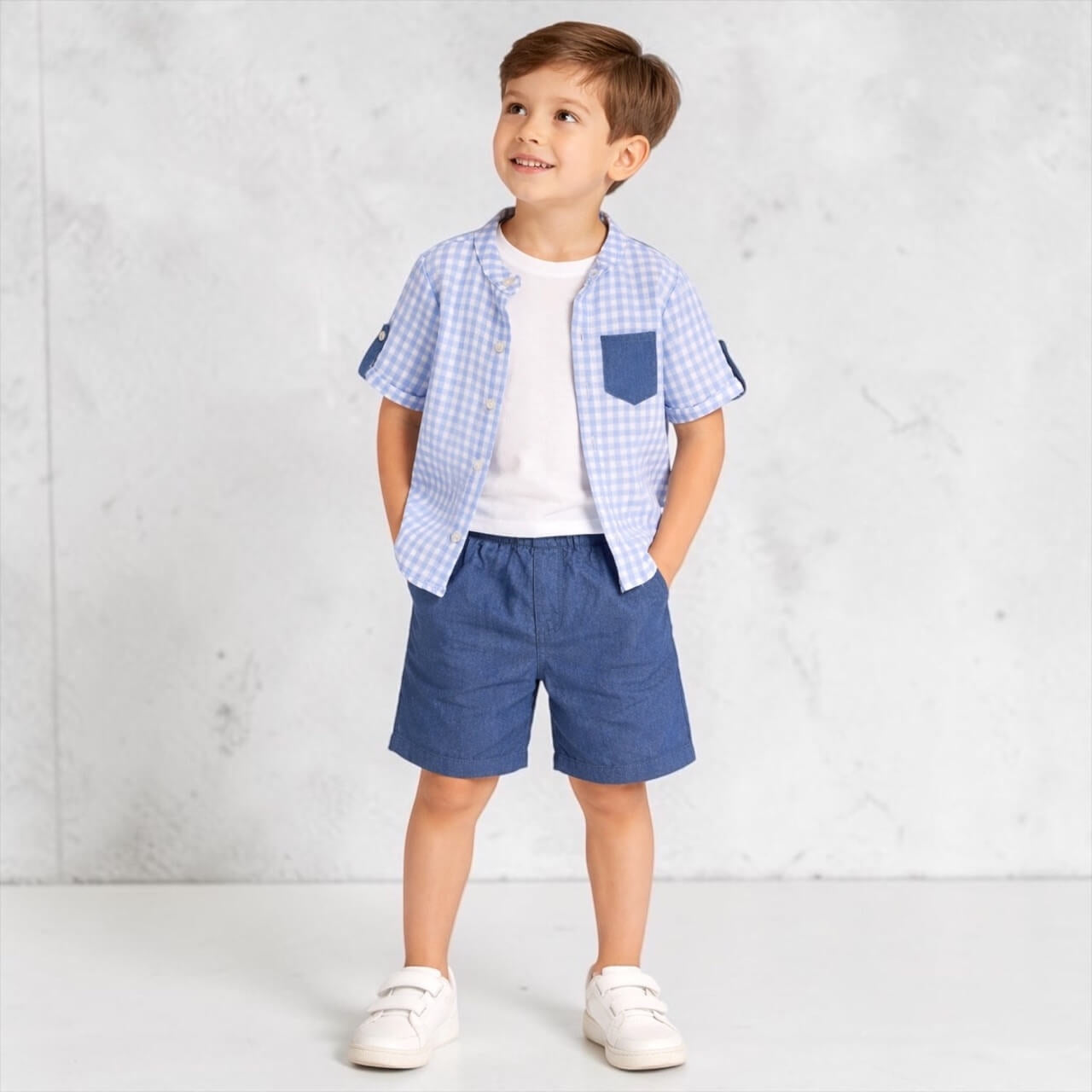 Completo 3 Pezzi Cotone Bimbo