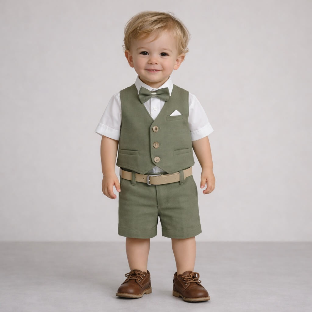 Completo con Gilet Neonato