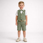 Completo con Gilet Bimbo