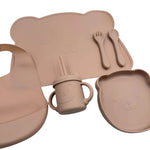 Set Pappa da 5 Pezzi in Silicone
