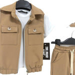 Completo 3 Pezzi Cotone Bimbo