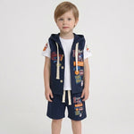 Completo 3 Pezzi Cotone Bimbo