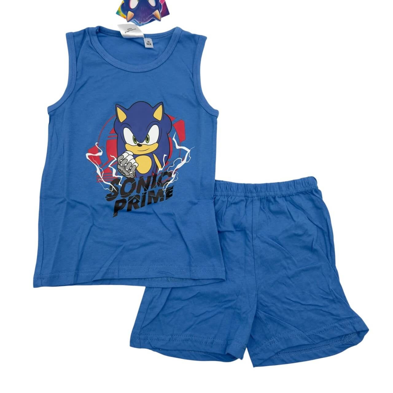 Completo Canotta Corto in Cotone Sonic