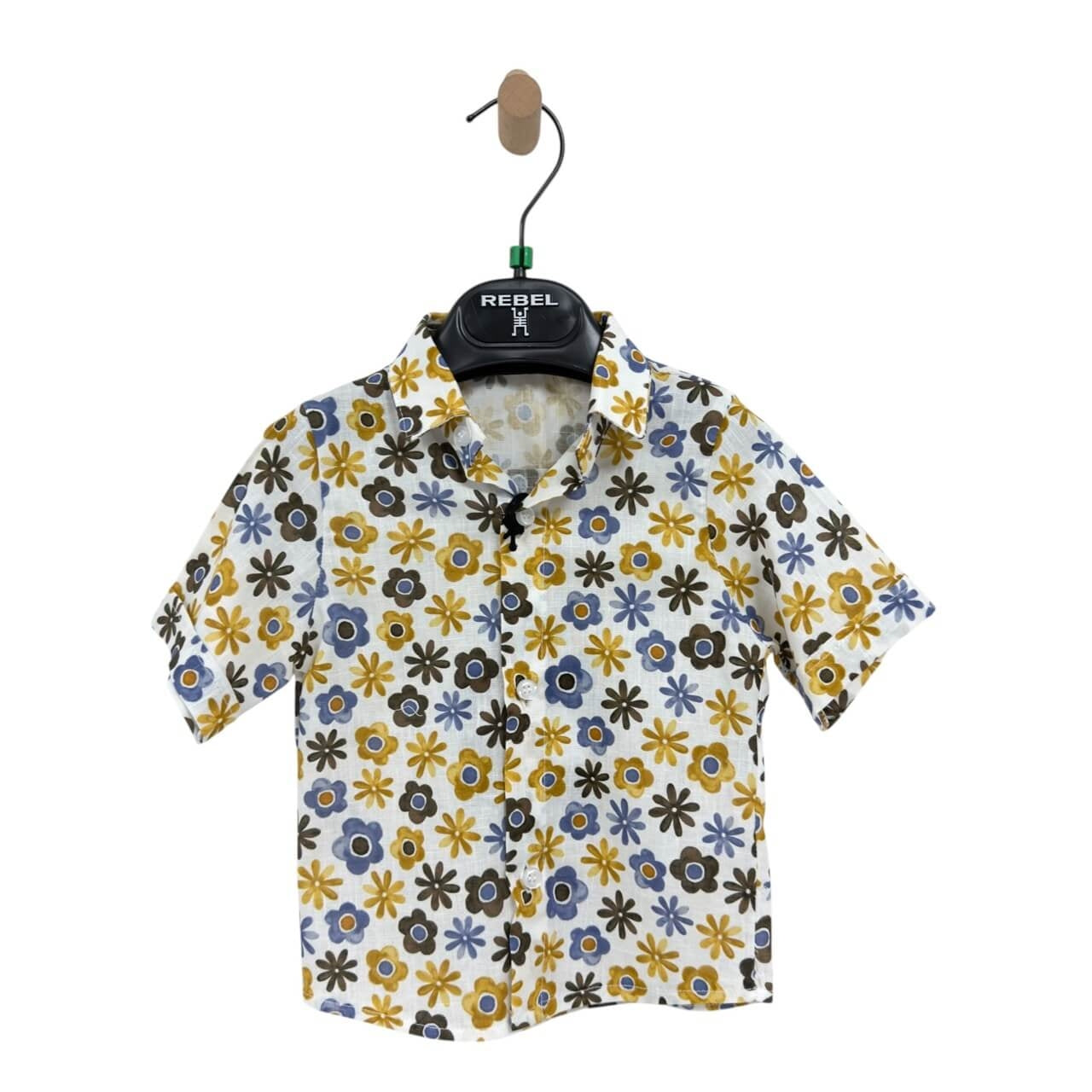 Camicia in Lino Neonato