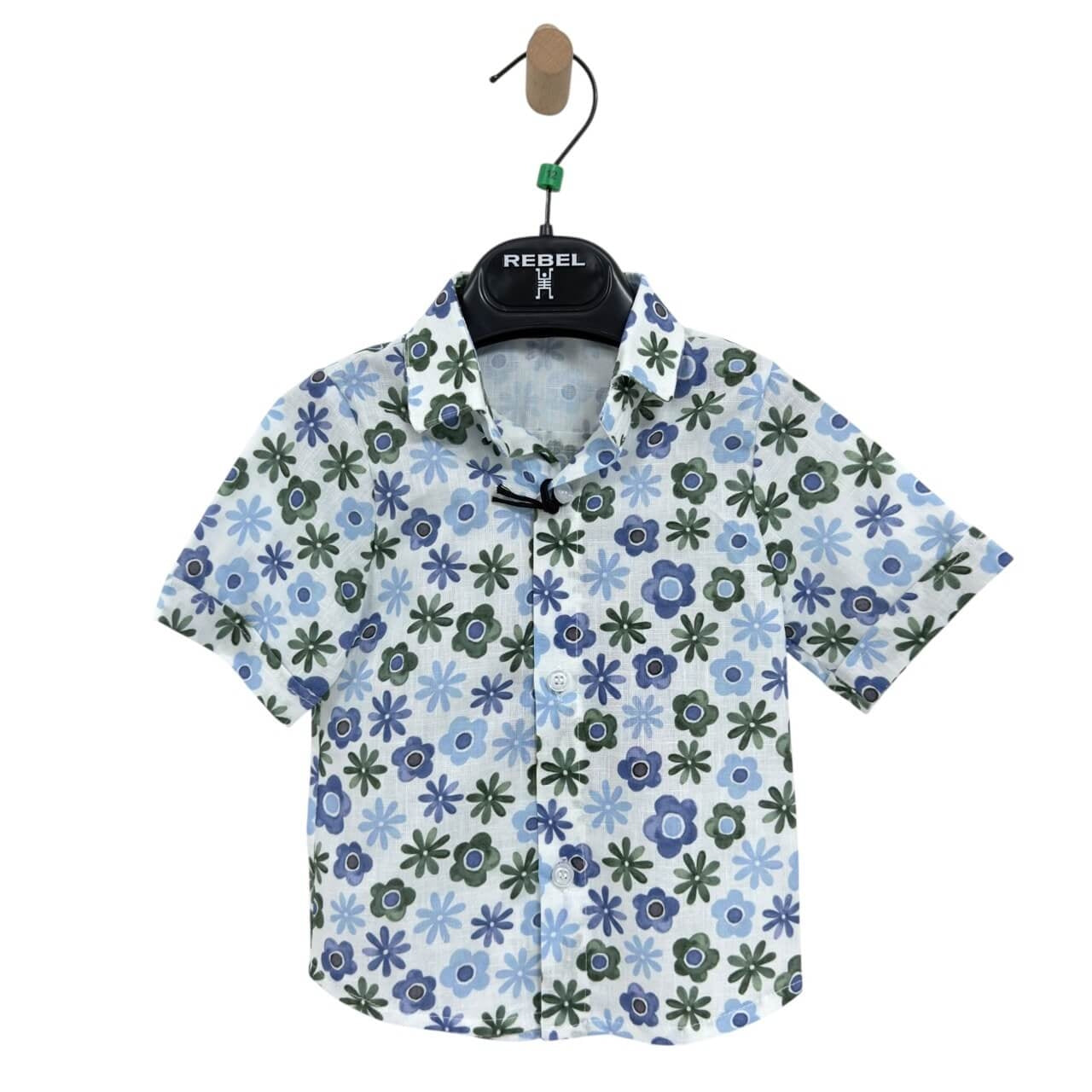 Camicia in Lino Neonato