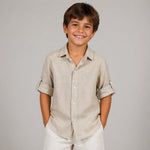 Camicia in Lino Ragazzo