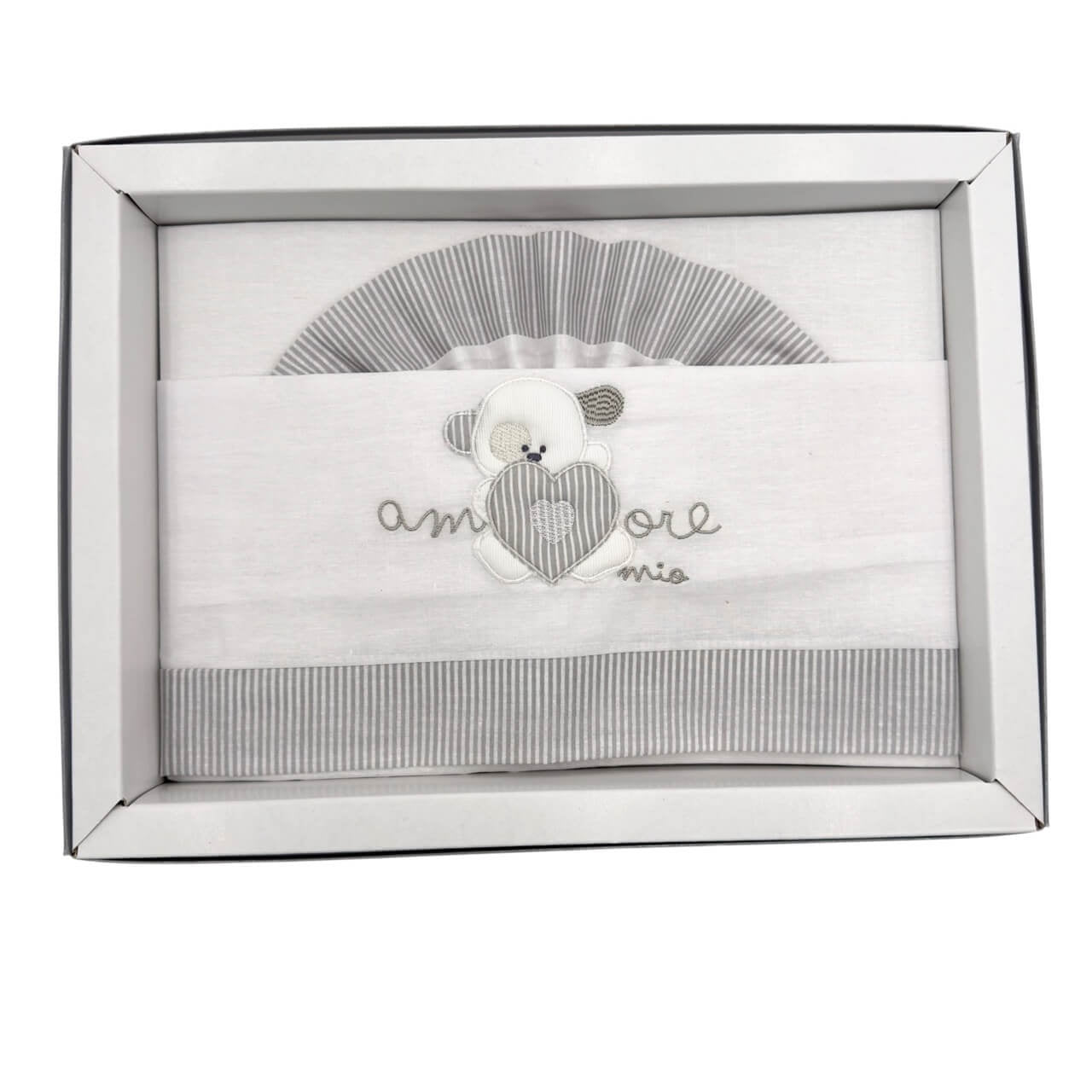 Completo Carrozzina Pastello 100% Cotone
