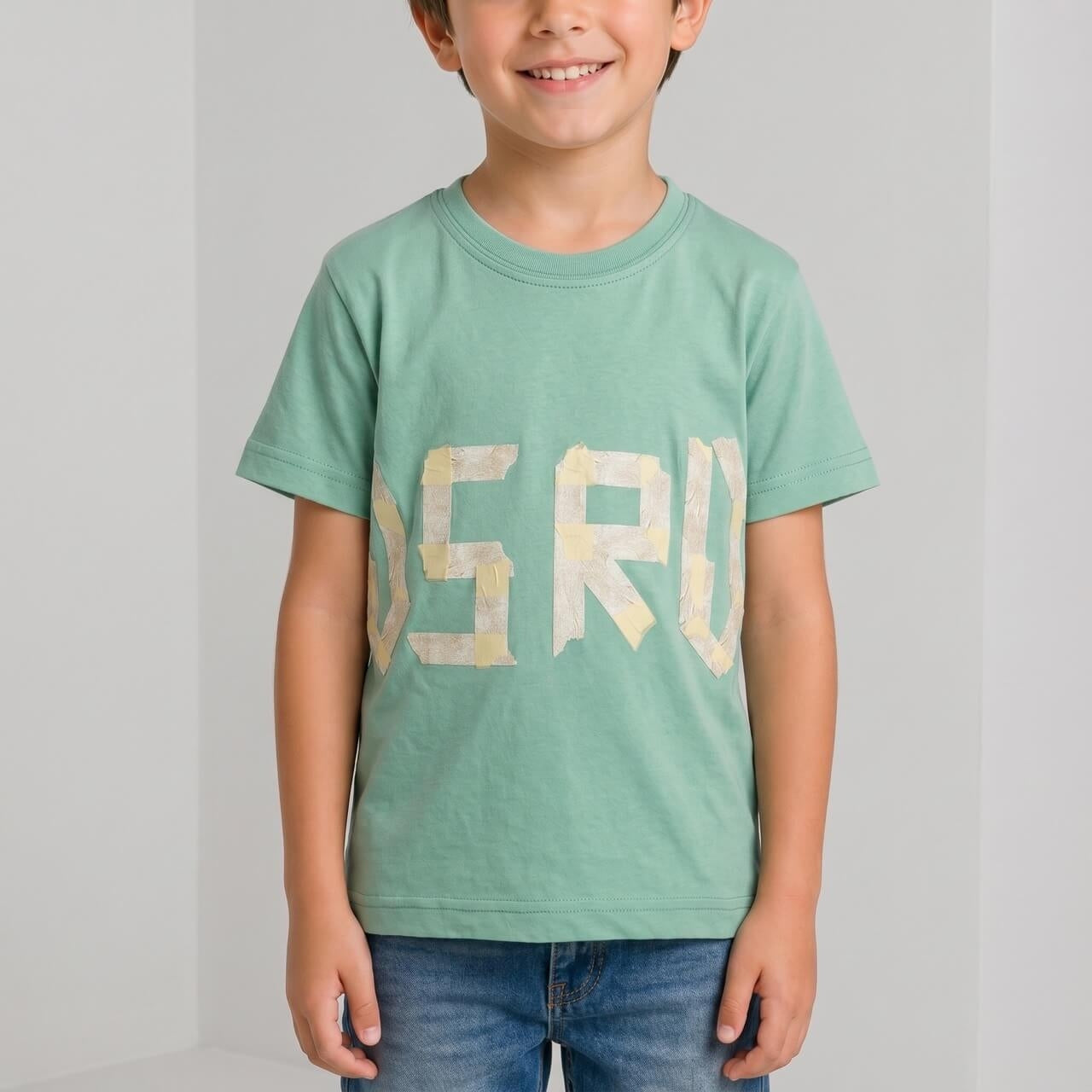 T-Shirt Bimbo Stampata
