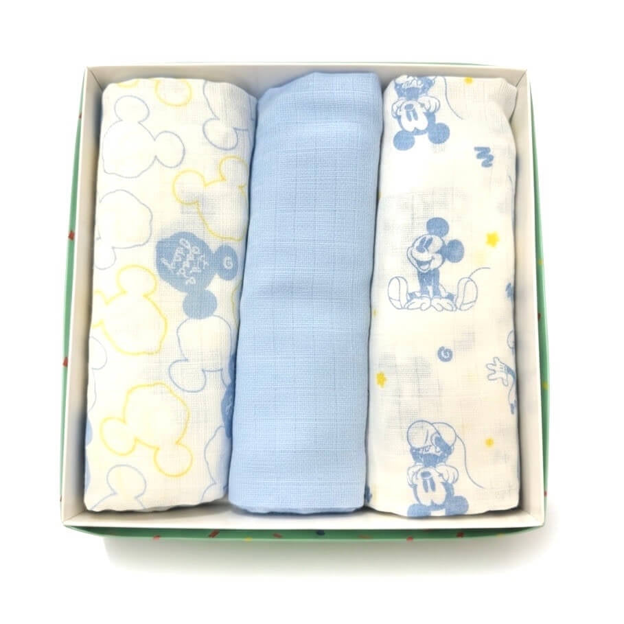 3 Mussole Pannetti Mickey Mouse Disney