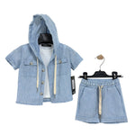 Completo 3 Pezzi Cotone neonato