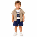 Completo 3 Pezzi Neonato cotone
