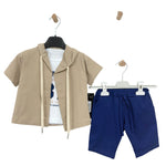 Completo 3 Pezzi Neonato cotone