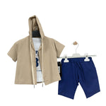 Completo 3 Pezzi Neonato cotone