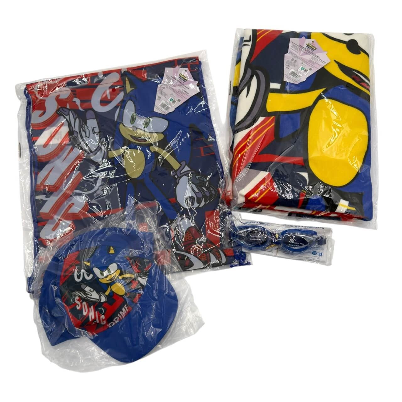 Set mare 4 pezzi di Sonic