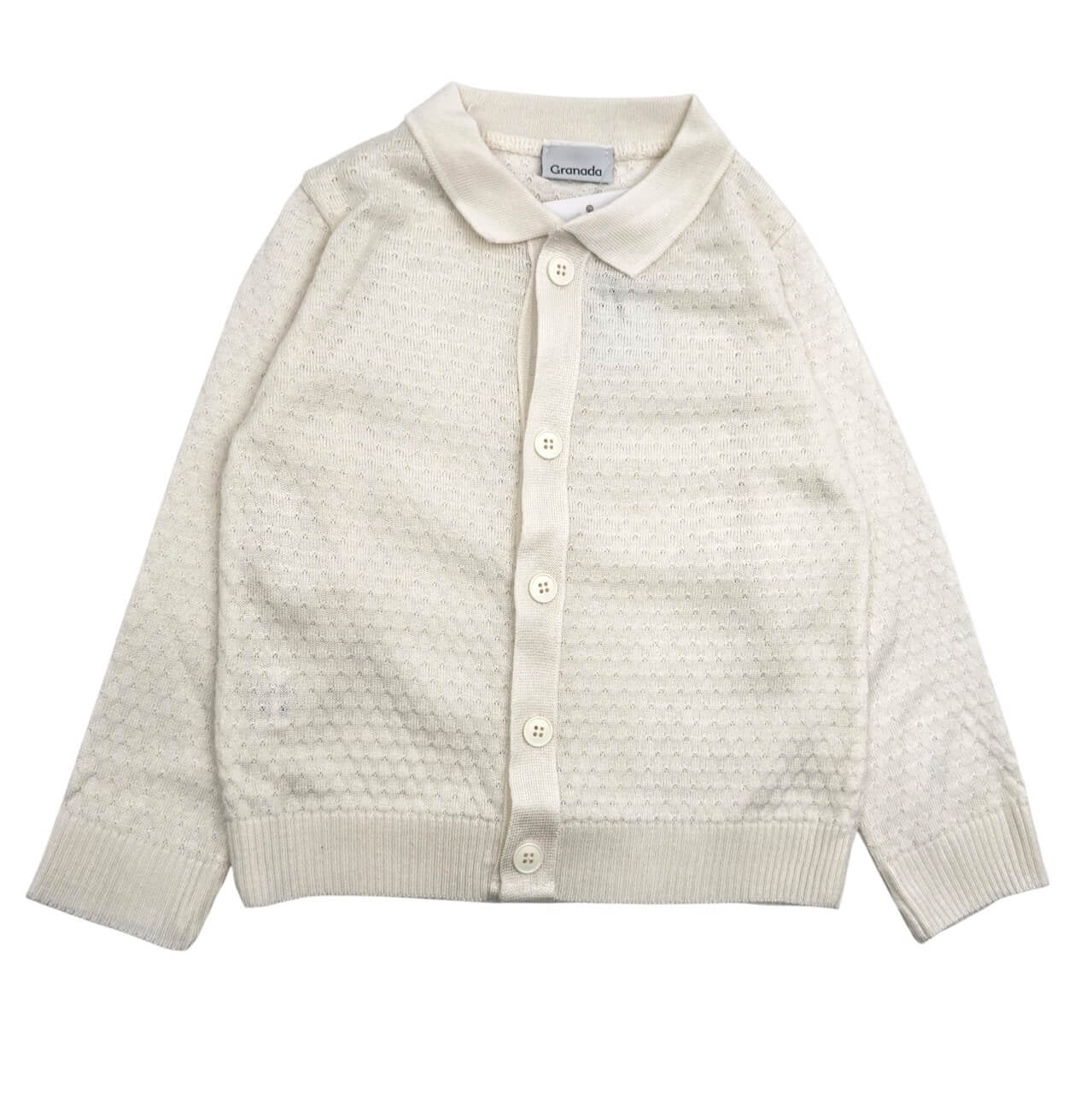 Cardigan in Filo Neonato - Granada