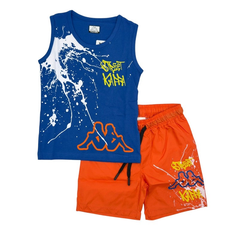 Completo Mare Bimbo Con costume Kappa