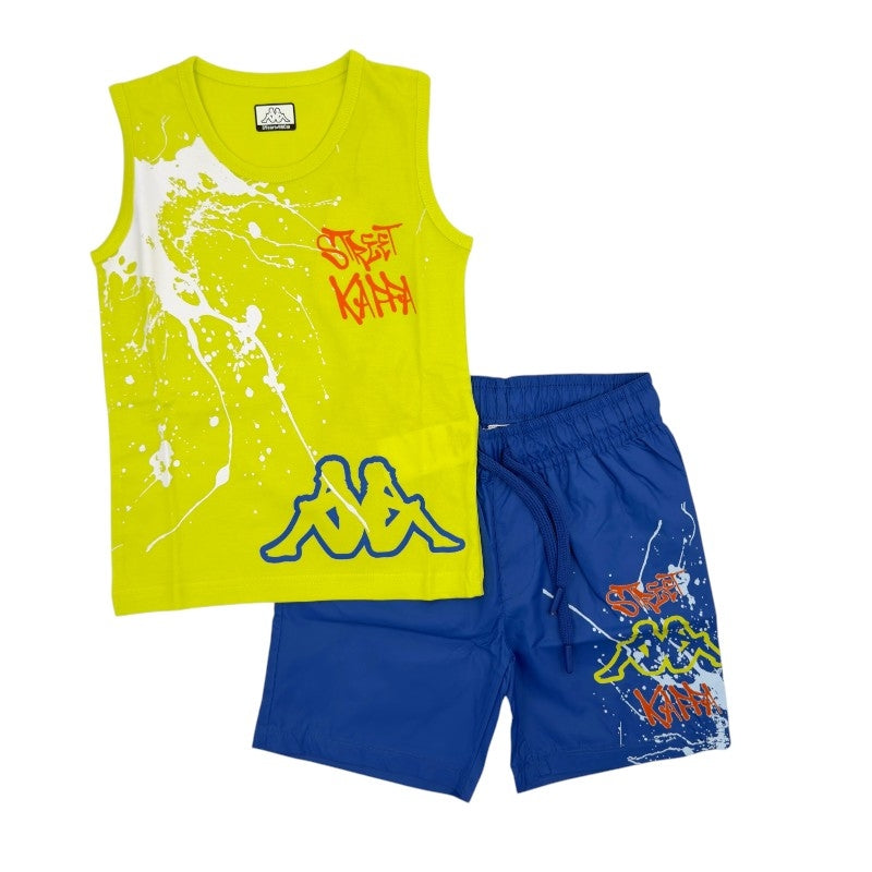 Completo Mare Bimbo Con costume Kappa