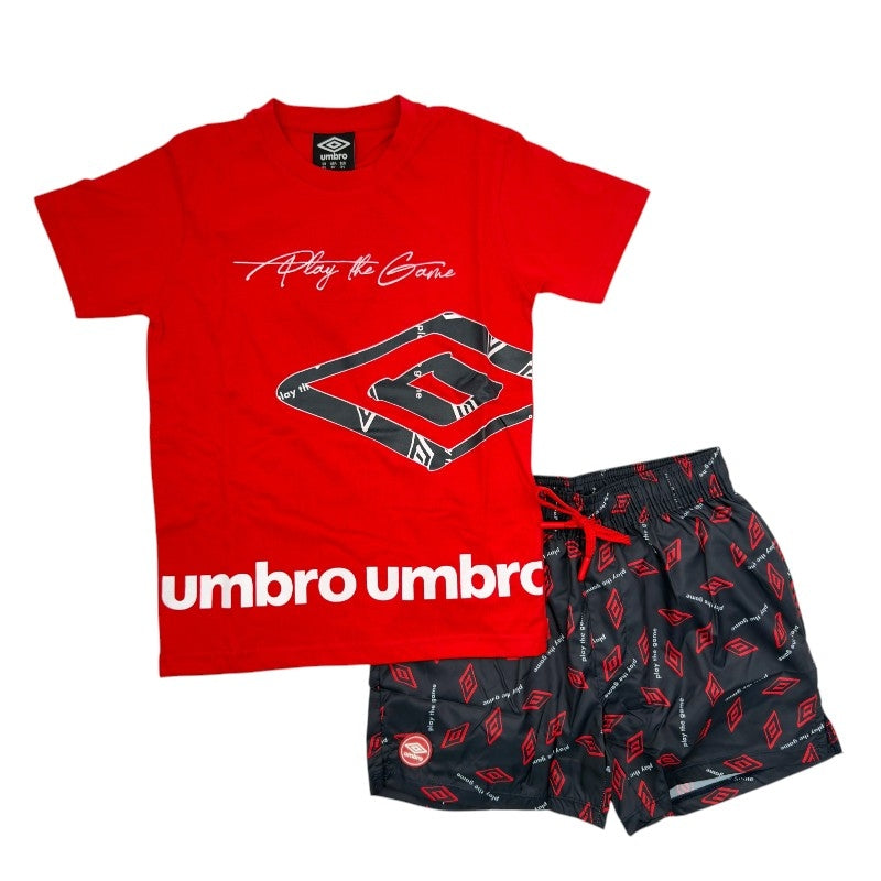 Completo Mare Bimbo Con costume Umbro