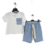 Completo 2 Pezzi Cotone Neonato