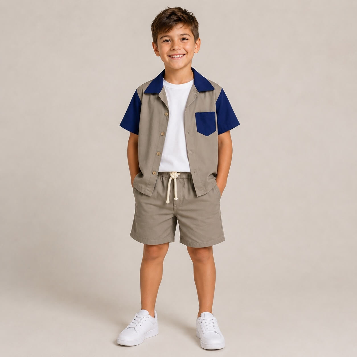 Completo 3 Pezzi Bimbo cotone