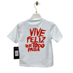 T-shirt retro Retro stampata Bimbo