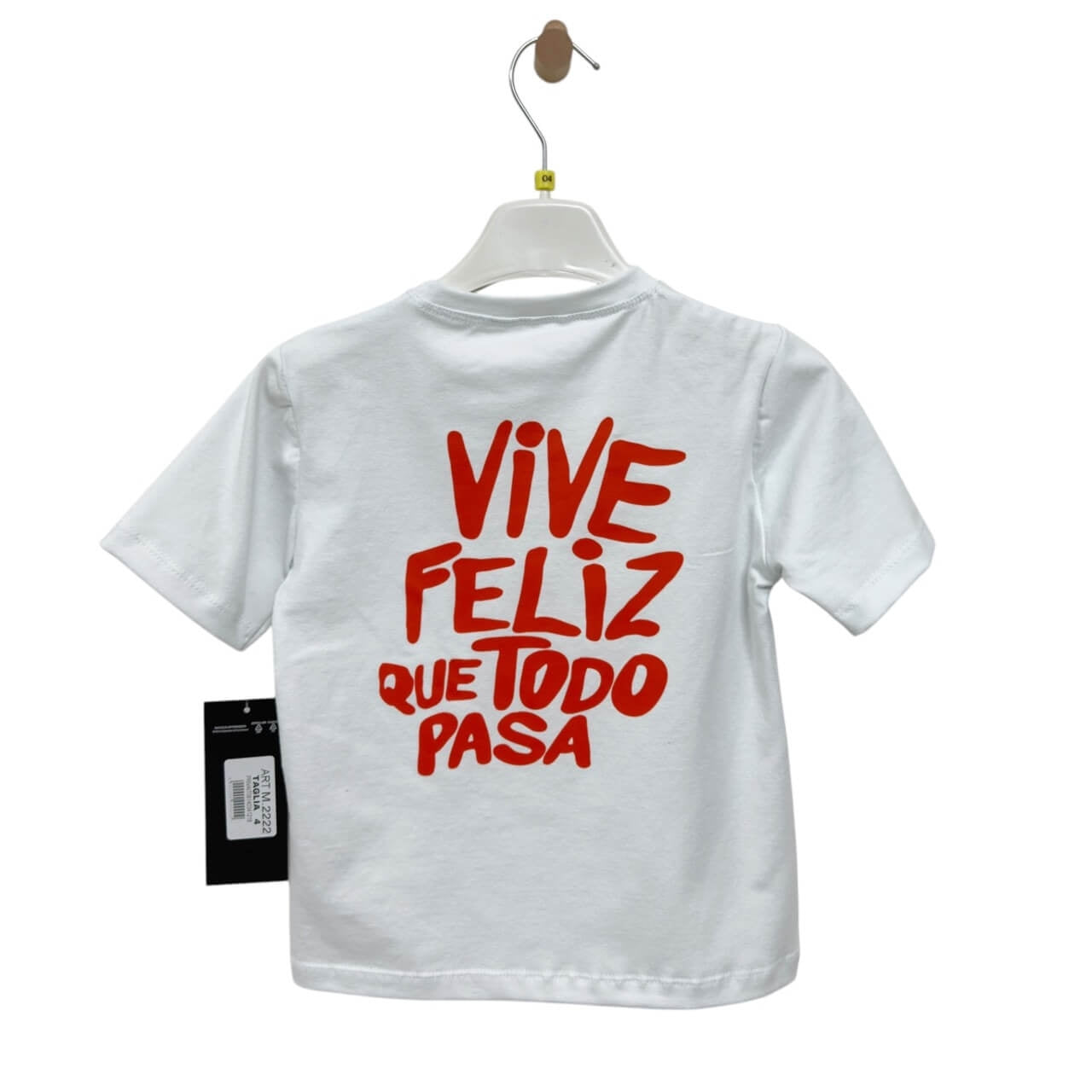 T-shirt retro Retro stampata Bimbo