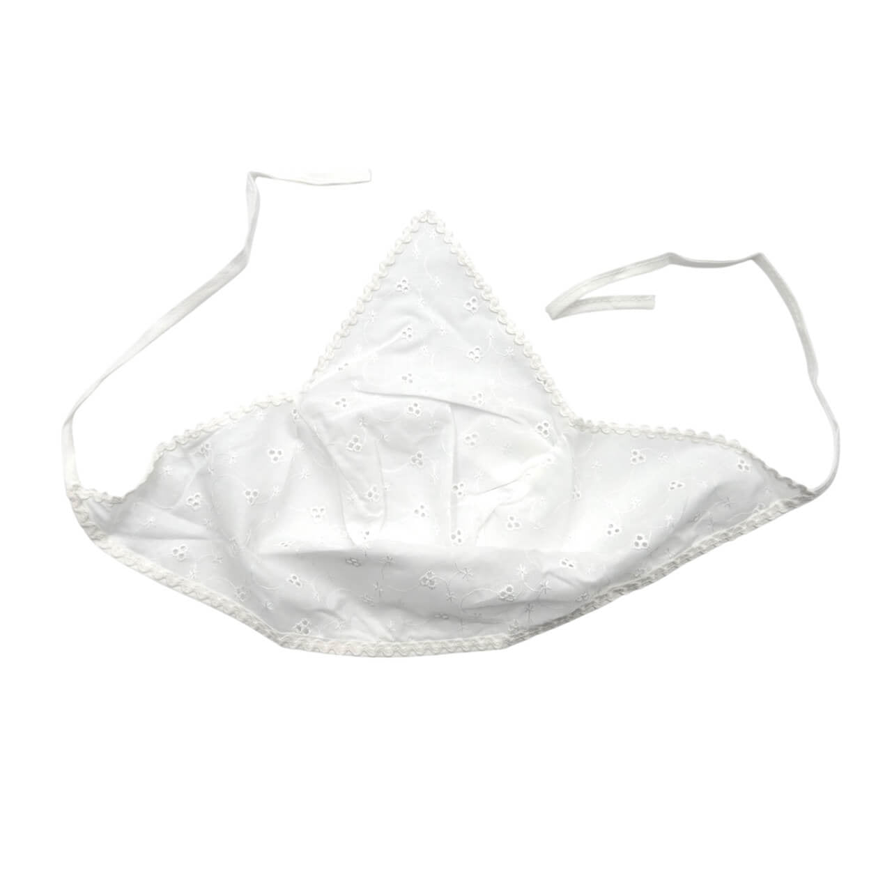 Bandana Sangallo neonata 100% Cotone