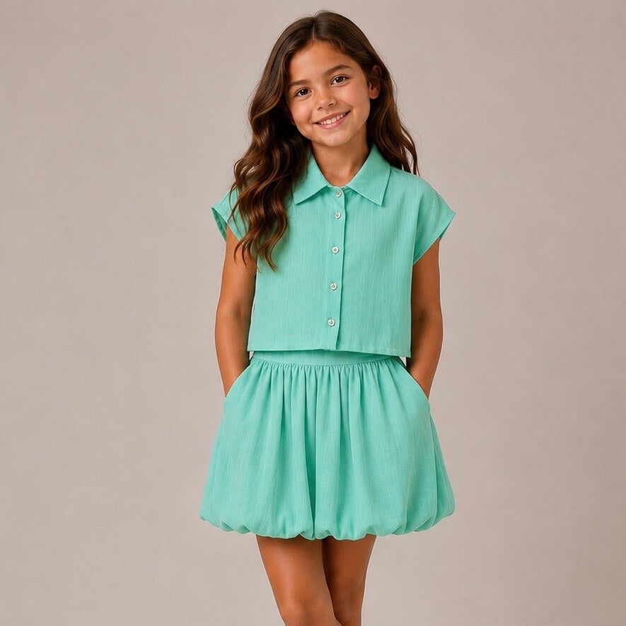 Completo Bimba In Lino