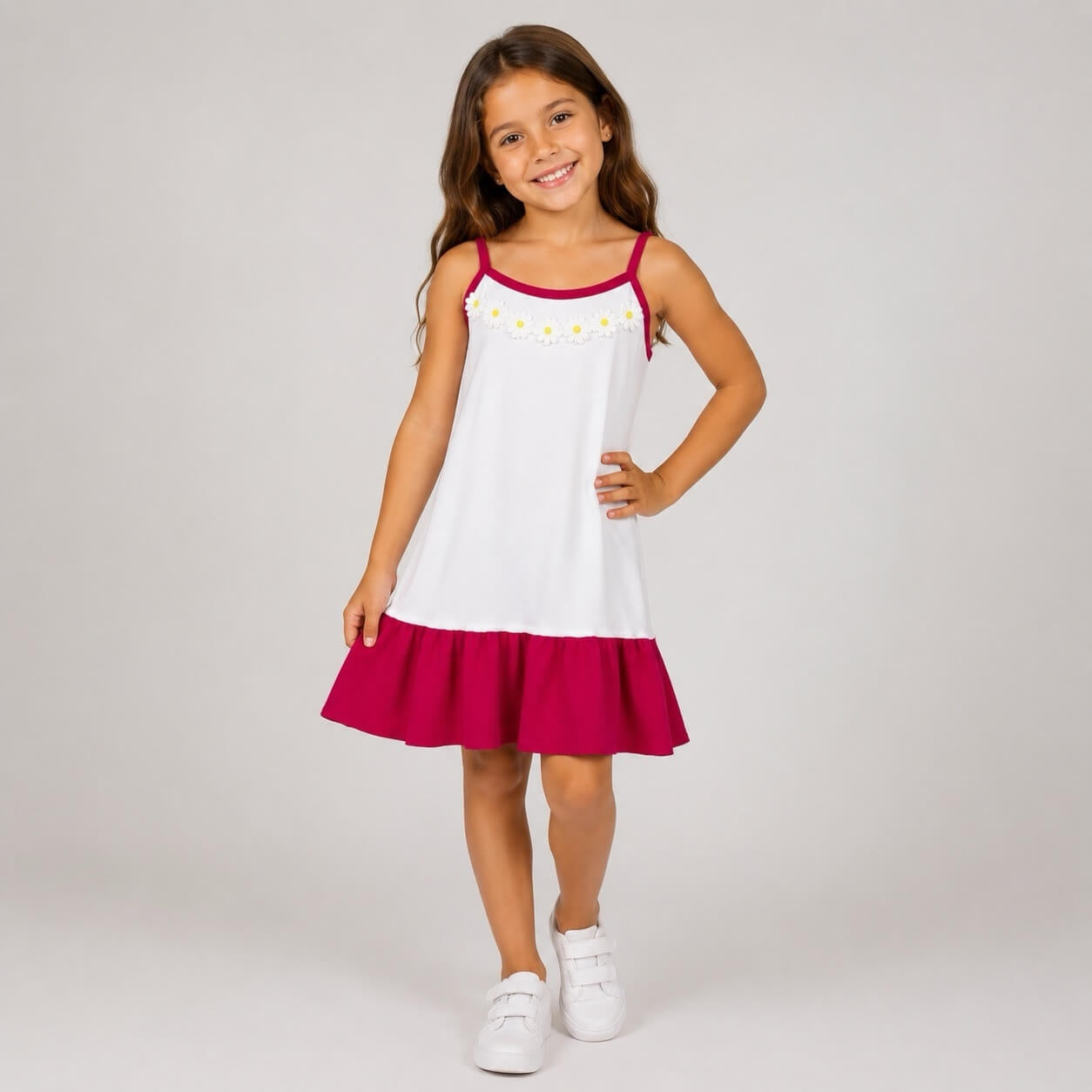 Abito Bimba in cotone