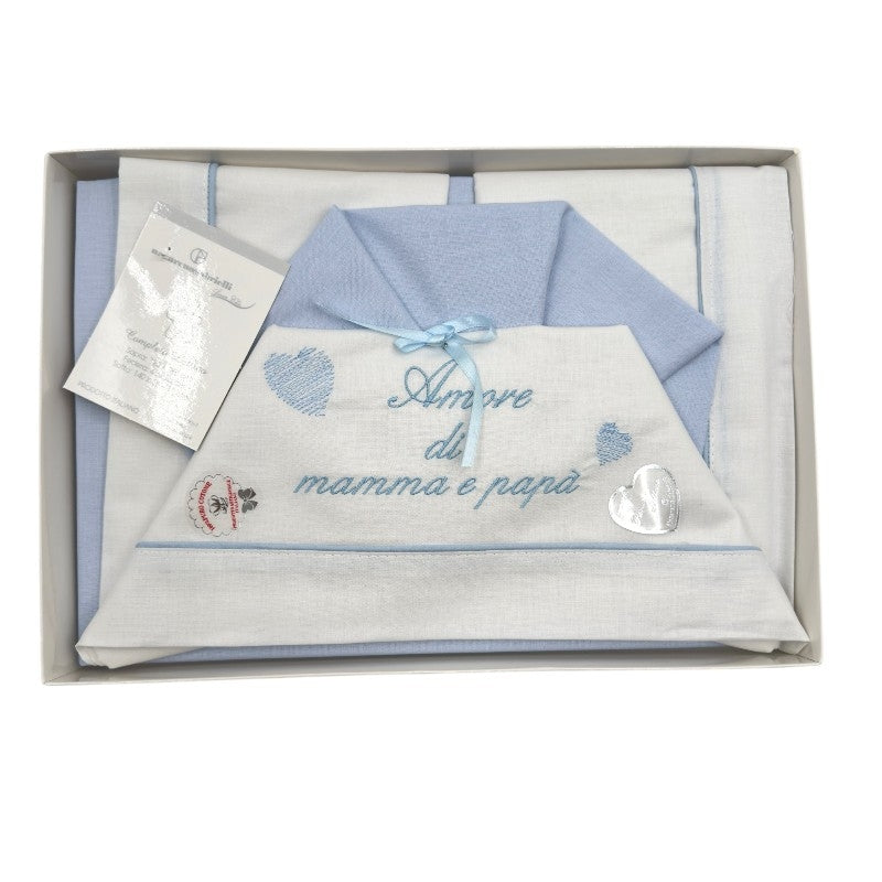 Completo Culla/Lettino 100% Cotone