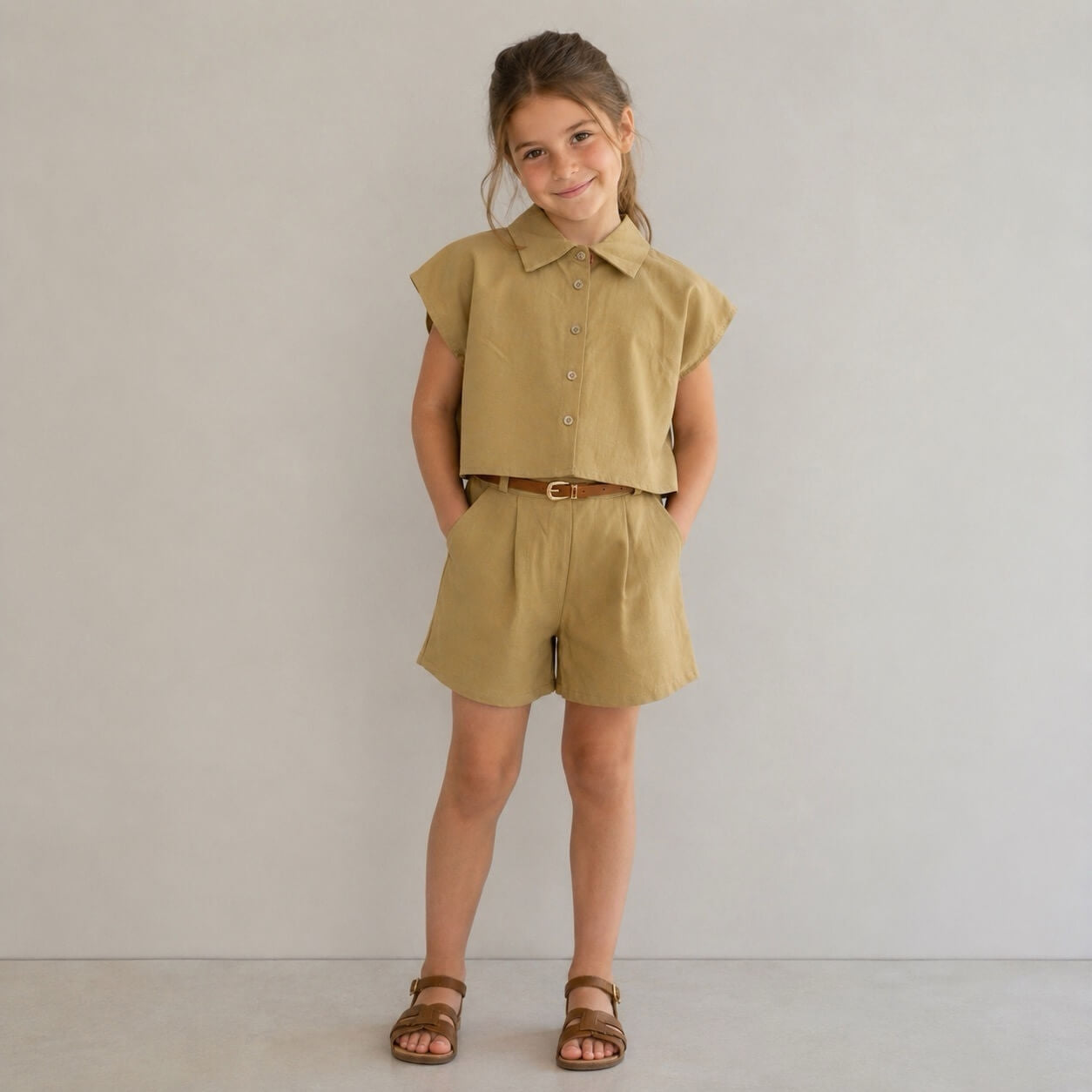 Completo Bimba In Lino