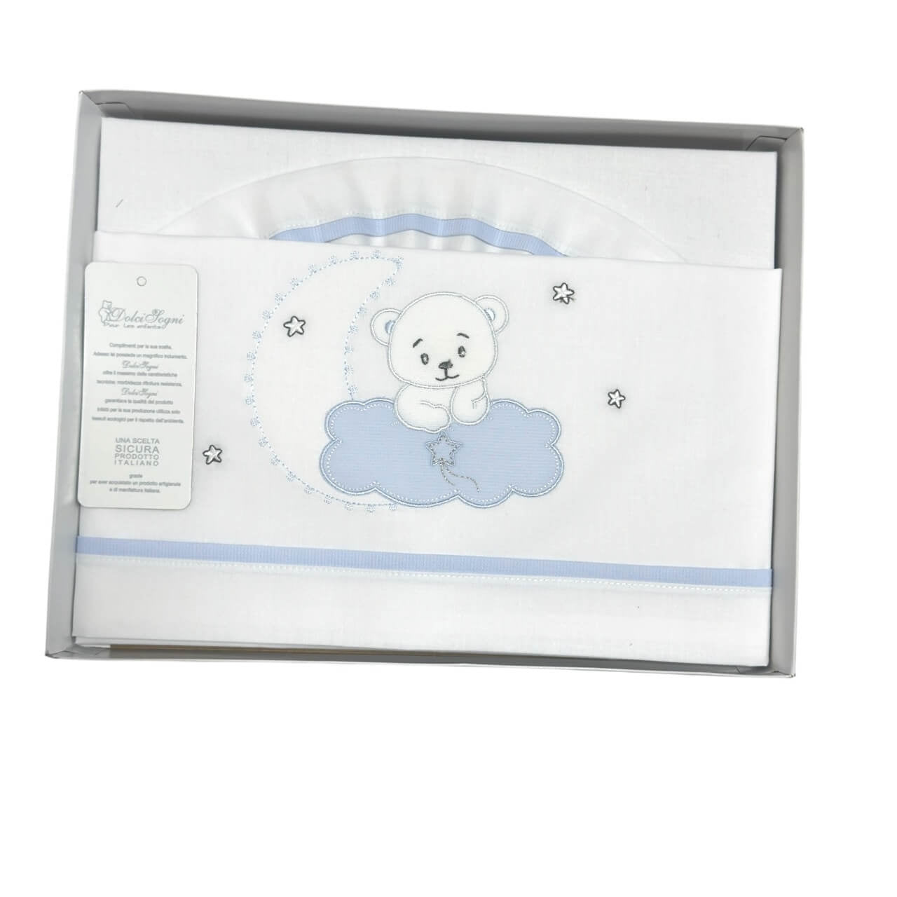Completo Carrozzina 100% Cotone - Dolci Sogni