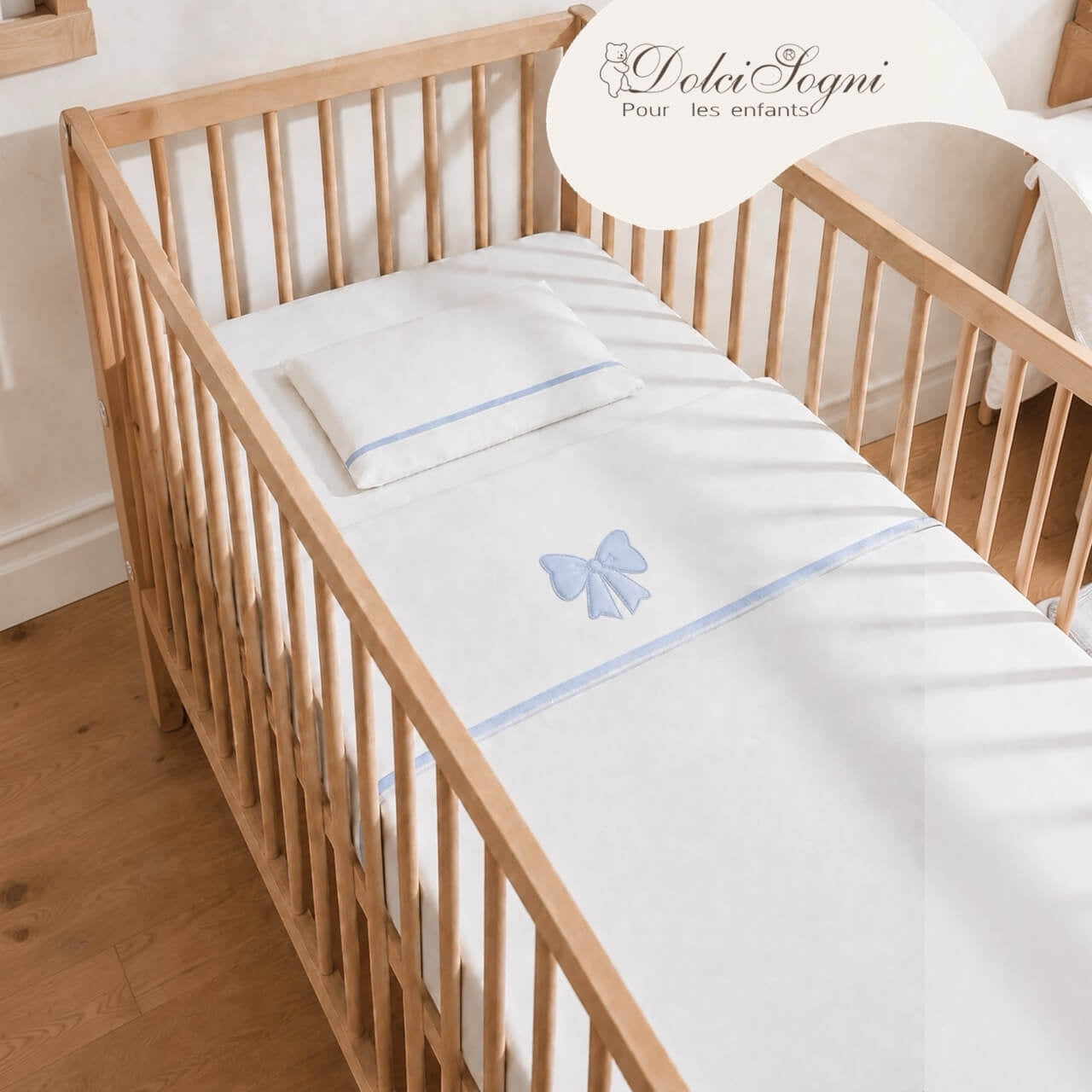 Completo Culla/Lettino 100% Cotone - Dolci Sogni