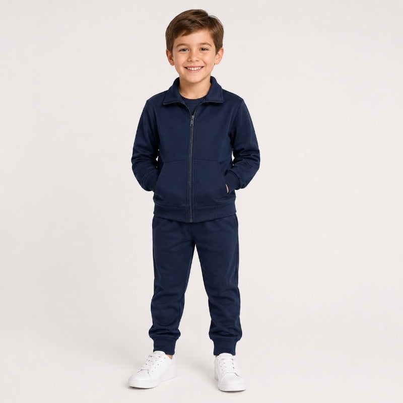 Tuta Blu Cotone Scolastica