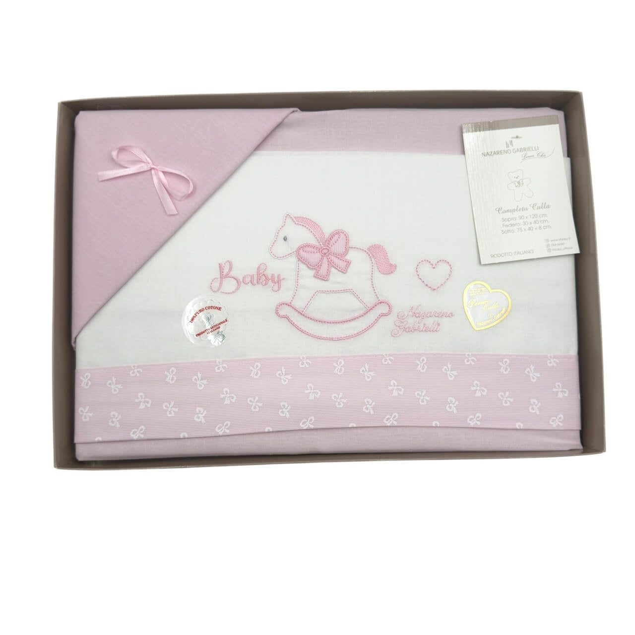 Completo Carrozzina 100% Cotone