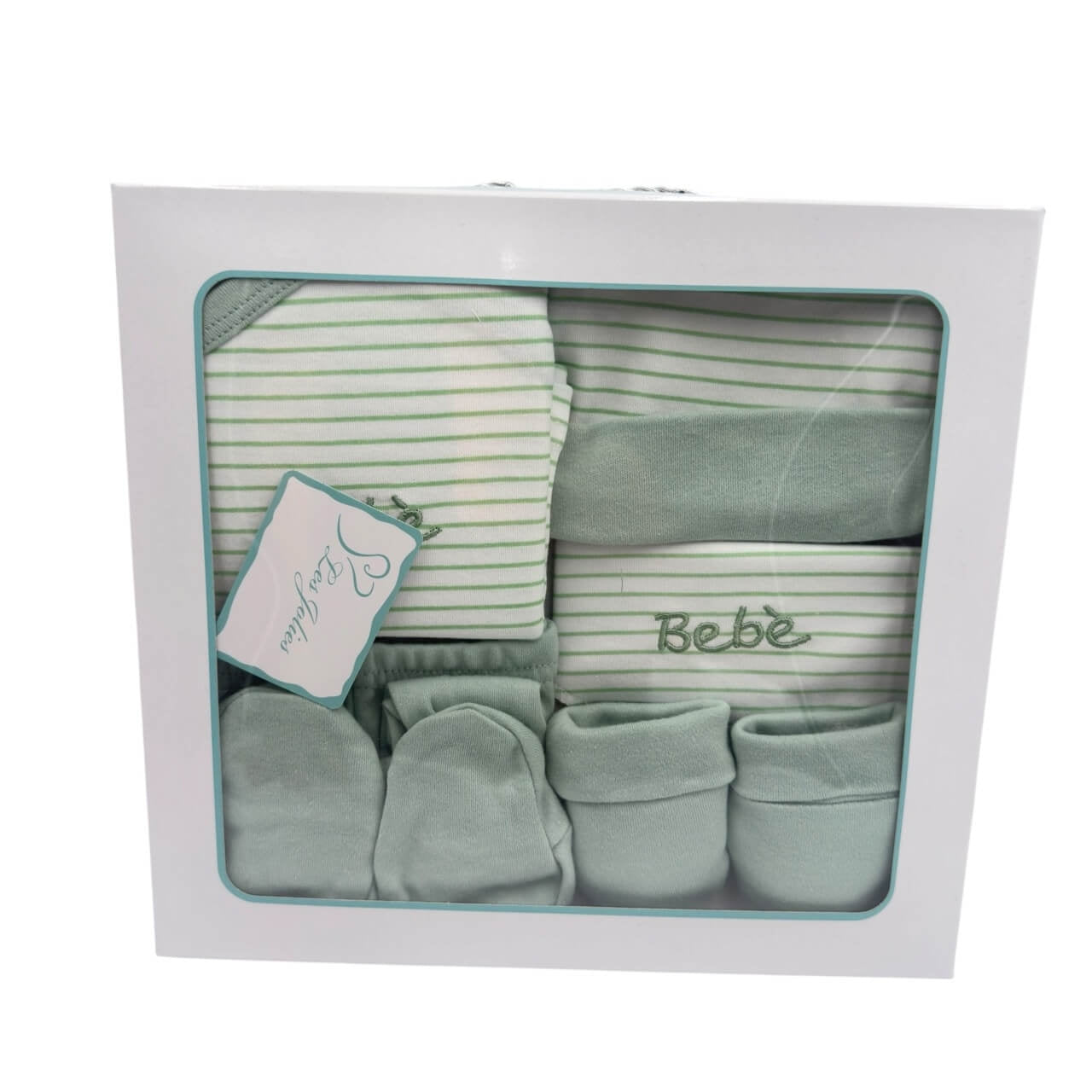 Set nascita 5 pezzi in caldo cotone - Les Jolies
