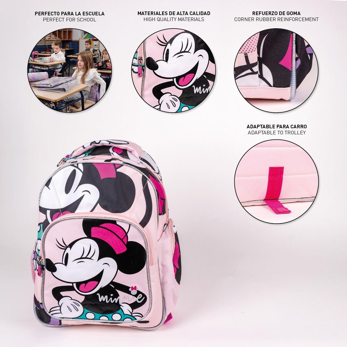 Zaino Minnie Per Elementari