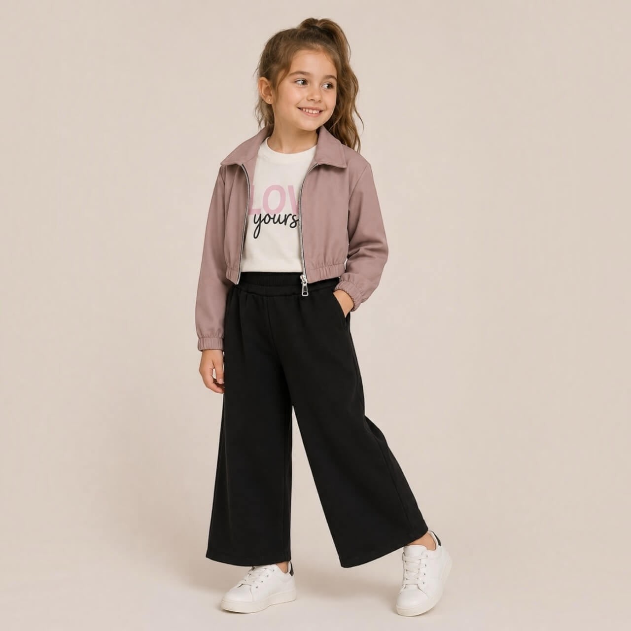 Completo Bimba Caldo Cotone 3 Pezzi - Fun Paris