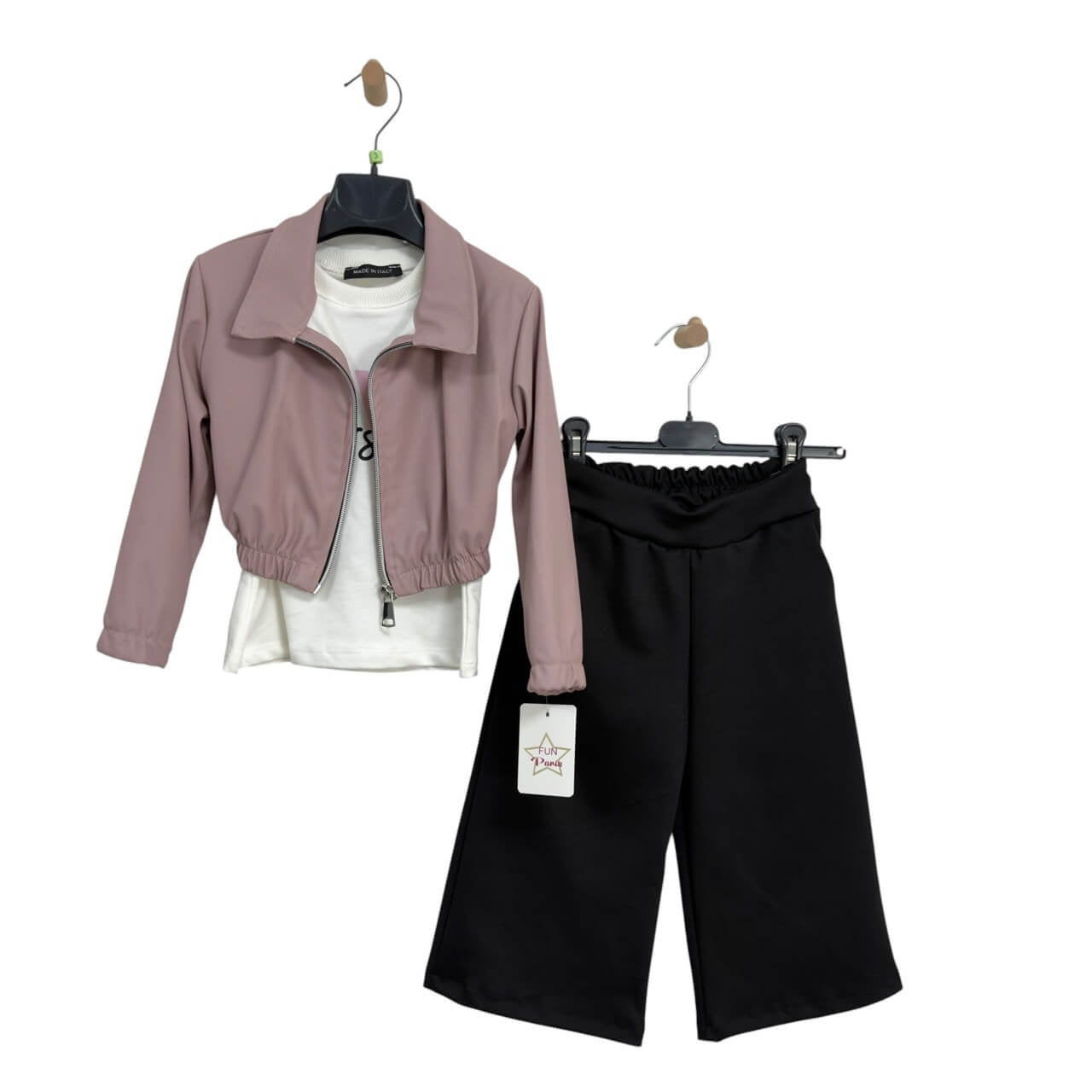Completo Bimba Caldo Cotone 3 Pezzi - Fun Paris